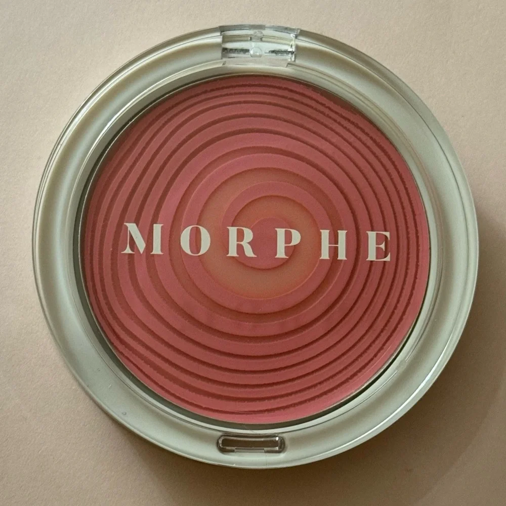 MORPHE Huephoric Rush 3-in-1 Silk Blush in Pleasured (Warm Pink) 0.28 oz / 8 g